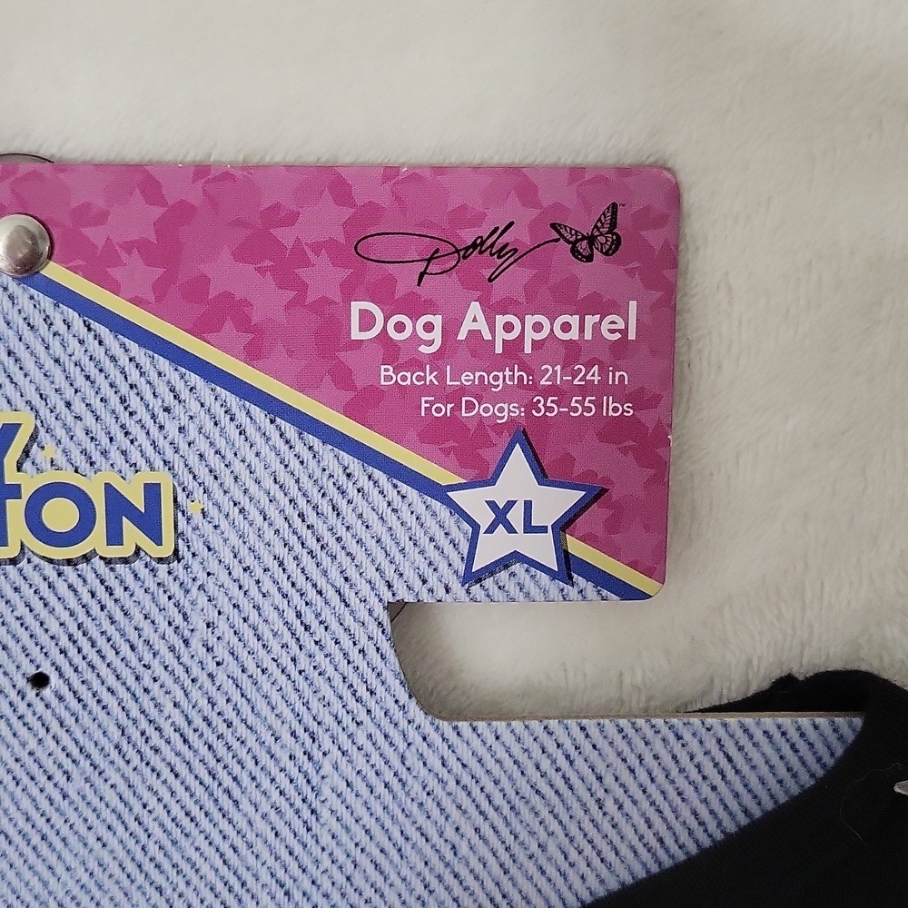 Doggy Parton- Black And Pink Doggy Shirt - Picture 4 of 6